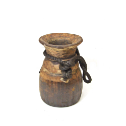 Wazon z drewna egzotycznego Dzban 20x13cm